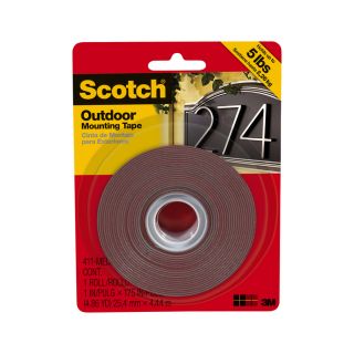 Scotch 1 in x 14.583 ft Two Sided Tape