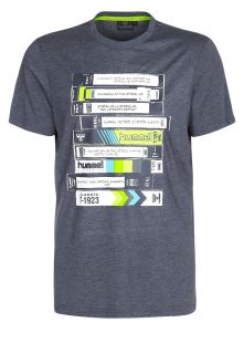 Hummel   Print T shirt   grey