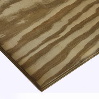 Severe Weather Pine Pressure Treated Plywood (Common 5/8 x 4 x 8; Actual 0.593 in x 48 in x 95.868 in)