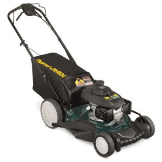 Yard Man Select Series 160 cc 21 in Self Propelled High Rear Wheel Drive 3 in 1 Gas Push Lawn Mower with Honda Engine and Mulching Capability