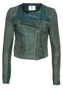 Vero Moda Very   CASEY   Leather jacket   green