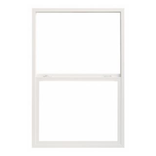 ThermaStar by Pella 10 Series Vinyl Double Pane Single Hung Window (Fits Rough Opening 24 in x 38 in; Actual 23.5 in x 37.5 in)