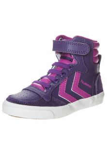 Hummel   STADIL VELCRO HIGH   High top trainers   purple