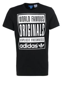 adidas Originals   Print T shirt   black