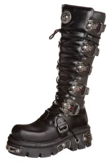 New Rock   Cowboy/Biker boots   black