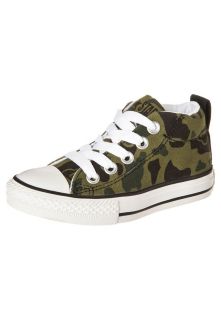 Converse   CHUCK TAYLOR AS STREET CANVAS   High top trainers   green