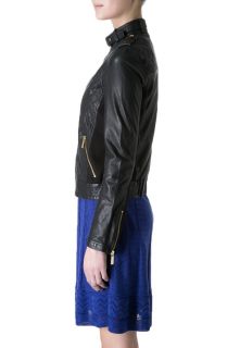 MICHAEL Michael Kors Leather jacket   black