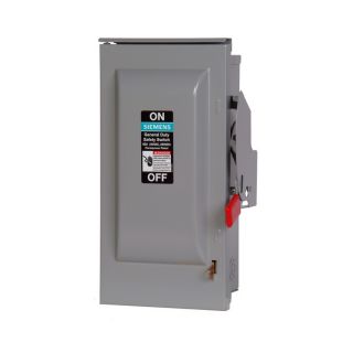 Siemens 60 Amp Non Fusible Metallic Safety Switch