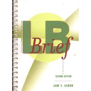 the Little Brown Handbook Brief Version LB Brief Second Edition 2nd Edition Jane E Aaron Books