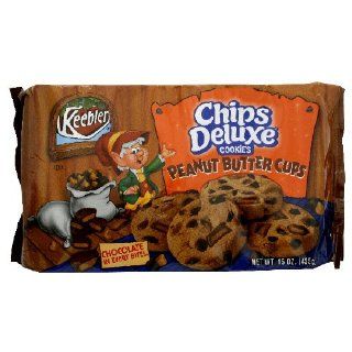 Keebler Chips Deluxe Chocolate Peanut Butter Cookies, 15 Ounces  Grocery & Gourmet Food