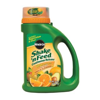 Miracle Gro 4.5 lb Shake N Feed Citrus Avocado and Mango Trees Plant Food Granules (13 7 13)