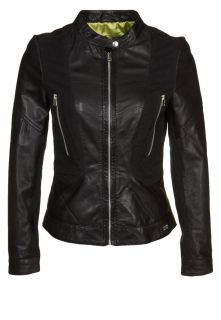 Freaky Nation   TWISTER   Leather jacket   black