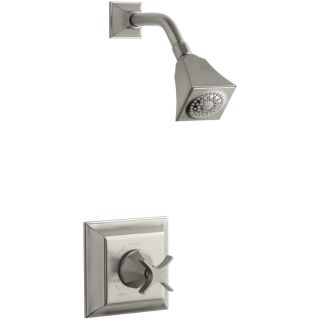 KOHLER Memoirs Vibrant Brushed Nickel 1 Handle Shower Faucet Trim Kit with Single Function Showerhead