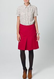 Kala A line skirt   red