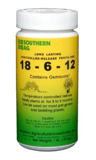 1lb Long Lasting Controlled Release Fertilizer 18 6 12 contains Osmocote  Patio, Lawn & Garden