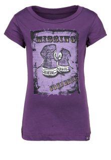 Converse   MISSING   Print T shirt   purple
