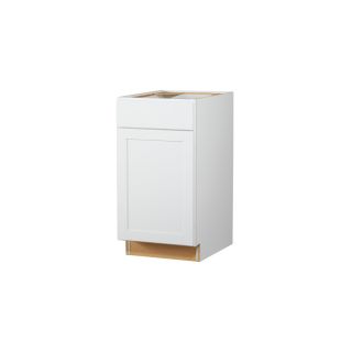 Kitchen Classics Arcadia 35 in x 18 in x 23.75 in White Door and Drawer Base Cabinet