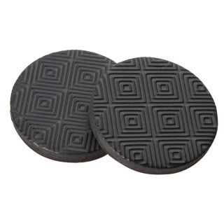Waxman 16 Pack 1 in Round Rubber Gripper Pads