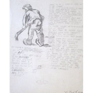 Art Sketchbook page Van Gogh and Poetry  Drawing  Noe Badillo