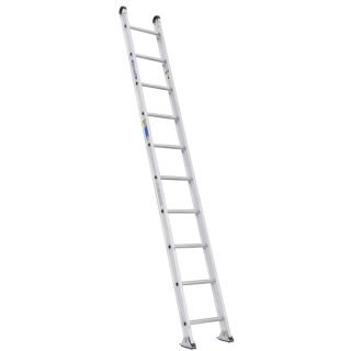 Werner 10 ft Aluminum 375 lb Type IAA Straight Ladder