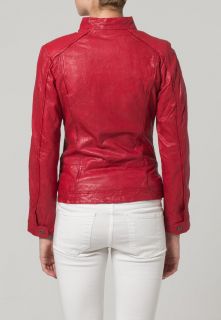 Cigno Nero VICTORIA   Leather jacket   red