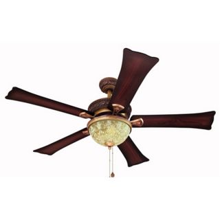 Harbor Breeze Fairfax 52 in Old World Copper Ceiling Fan with Light Kit