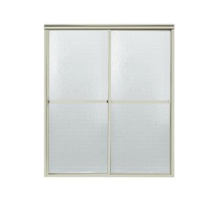 Sterling Nickel Framed Bypass Shower Door