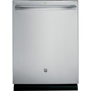 GE 24 in 46 Decibel Built In Dishwasher with Bottle Wash Feature, Hard Food Disposer and Stainless Steel Tub (Stainless Steel) ENERGY STAR