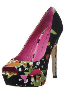 Ladystar by Daniela Katzenberger   KATHY 14   Peeptoe heels   black