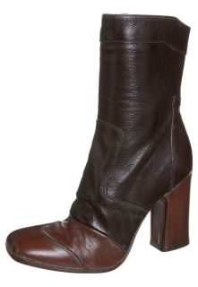 Moma   High heeled ankle boots   brown