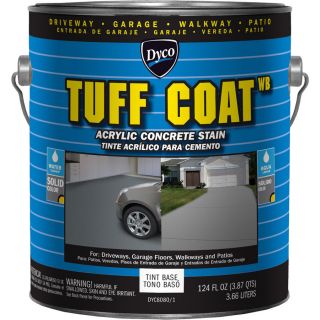 Dyco Paints 124 fl oz Exterior Matte Porch and Floor White Water Base Paint with Mildew Resistant Finish