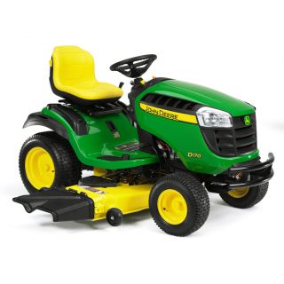 John Deere D170 26 HP V Twin Hydrostatic 54 in Riding Lawn Mower with Briggs & Stratton Engine (CARB)