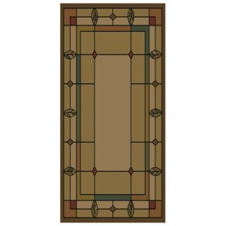 Shaw Living Leaf Point 7 ft 10 in x 10 ft 9 in Rectangular BeigeTransitional Area Rug