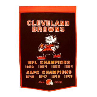 Winning Streak 38 in x 24 in Cleveland Browns Banner