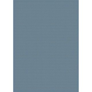 Milliken Checkpoint 7 ft 8 in x 10 ft 9 in Rectangular Blue Transitional Area Rug