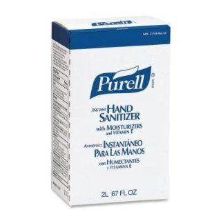 GOJO Industries Products   Hand Sanitizer Refill, 2L, Clear   Sold as 1 EA   Instant hand sanitizer refill is designed for use with PURELL NXT Maximum Capacity Sanitizer Dispensers. Alcohol based sanitizer kills 99.99 percent of most common germs that may 
