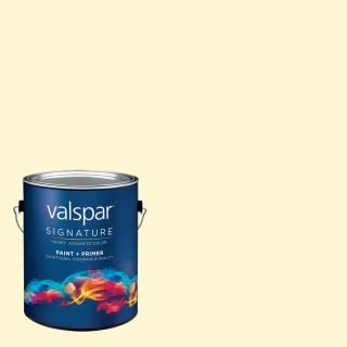 Creative Ideas for Color by Valspar 127.87 fl oz Interior Semi Gloss Fleecy Latex Base Paint and Primer in One with Mildew Resistant Finish