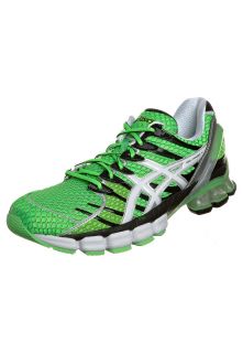 ASICS   GEL KINSEI 4   Cushioned running shoes   neon green/white