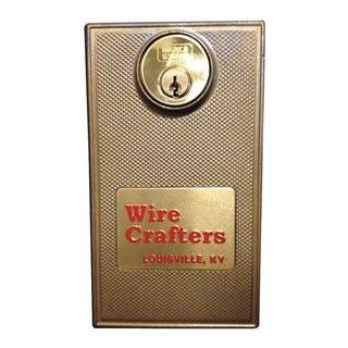 WireCrafters HDLKXKD Keyed Different Hinged Door Cylinder Lock