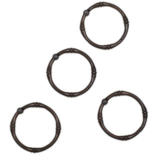allen + roth 12 Pack Oil Rubbed Bronze Single Shower Rings