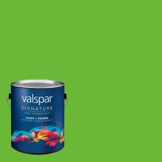 Creative Ideas for Color by Valspar 125.07 fl oz Interior Eggshell Grass Stain Latex Base Paint and Primer in One with Mildew Resistant Finish