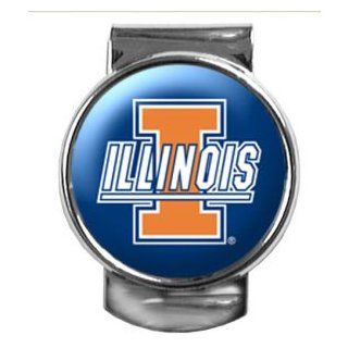 Illinois Fighting Illini Great American Products 35mm Money Clip at  Men�s Clothing store