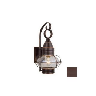 Cascadia Lighting Onion Nautical 22 in Burnished Bronze Outdoor Wall Light