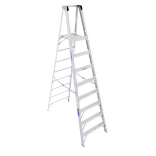 Werner 8 ft Aluminum 300 lb Type IA Platform Ladder