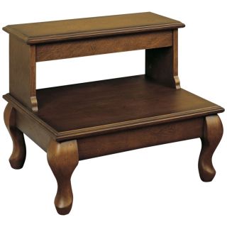 Powell 1 Piece 15.25 in Cherry Wood Bed Riser