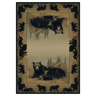 United Weavers Of America Hautman 7 ft 10 in x 10 ft 6 in Rectangular Beige Border Area Rug