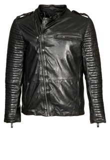 Maze   Leather jacket   black