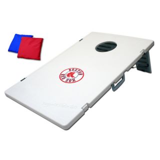 Wild Sports Boston Red Sox Outdoor Corn Hole Party Game with Case