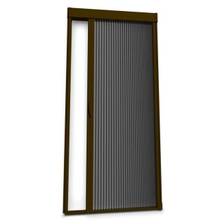 LARSON 96 in x 79 in Brownstone Retractable Screen Door