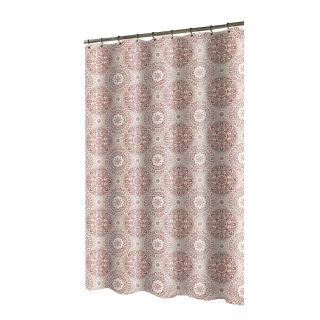 Polyester Spice Patterned Shower Curtain